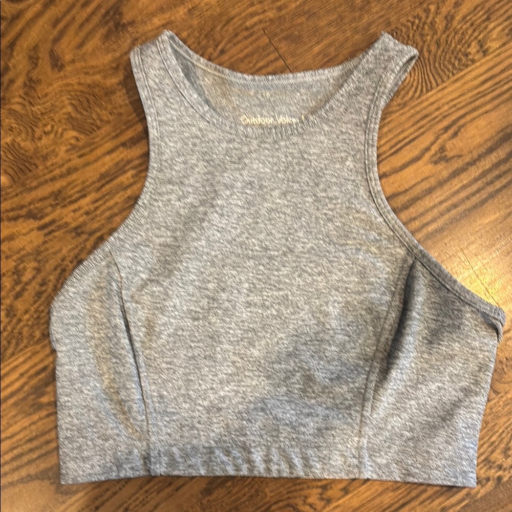 Outdoor Voices Gray Women's sports bra/Tank Top